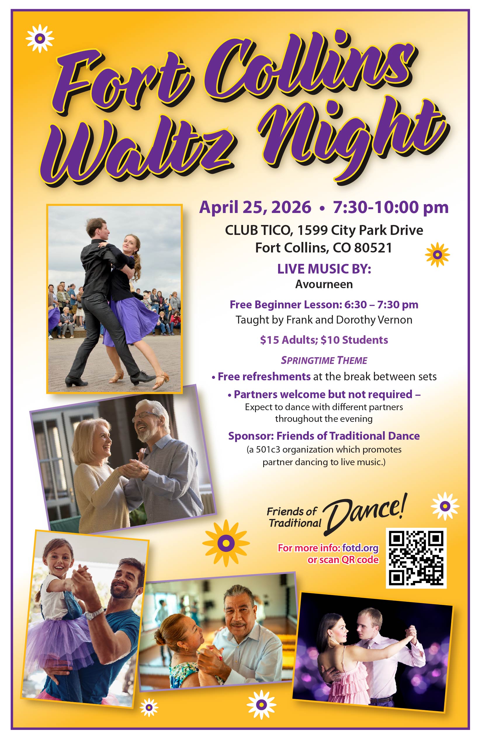 April 25th Waltz Night 2026